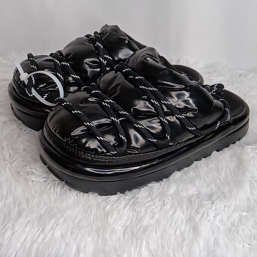 UGG SPACESLIDER HI SHINE SLIDE PLATFORM SLIPPER SHOES NWOT - Picture 4 of 17